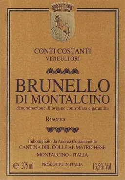 Brunello di Montalcino Riserva