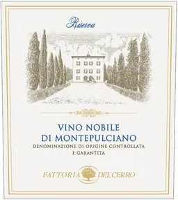 Fattoria del Cerro Vino Nobile di Montepulciano Riserva