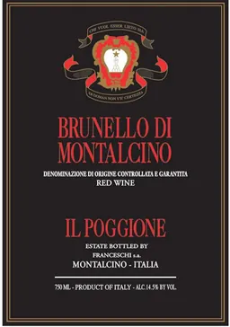 Il Poggione Brunello di Montalcino