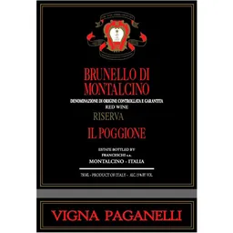 Brunello di Montalcino Riserva Vigna Paganelli