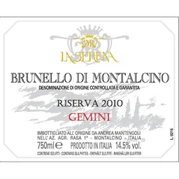 La Serena Brunello di Montalcino Riserva Gemini