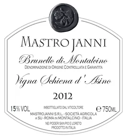 Vigna Schiena d'Asino Brunello di Montalcino
