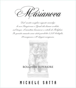 Michele Satta Marianova Bolgheri Superiore