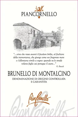 Piancornello Brunello di Montalcino