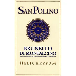 Brunello di Montalcino Helichrysum
