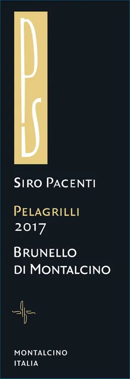 Siro Pacenti Brunello di Montalcino Pelagrilli