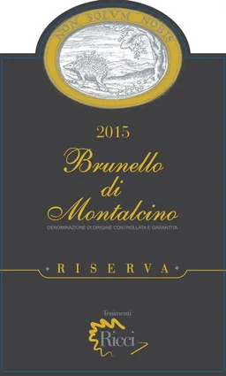 Tenimenti Ricci Brunello di Montalcino Riserva