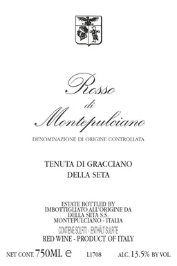 Tenuta di Gracciano della Seta Rosso di Montepulciano