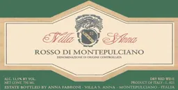 Villa Sant'Anna Rosso di Montepulciano