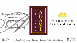 Adami Prosecco di Valdobbiadene Vigneto Giardino