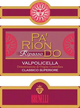 Azienda Agricola Brunelli Ripasso Classico Superiore Pa' Riondo Valpolicella