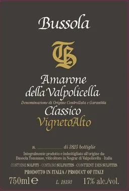 TB Vigneto Alto Amarone della Valpolicella Classico