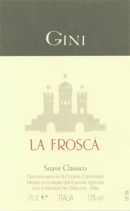 Gini Soave La Frosca