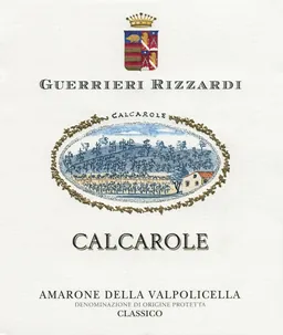 Calcarole Amarone della Valpolicella