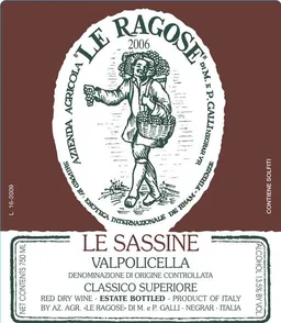 Valpolicella Ripasso Classico Le Sassine Superiore