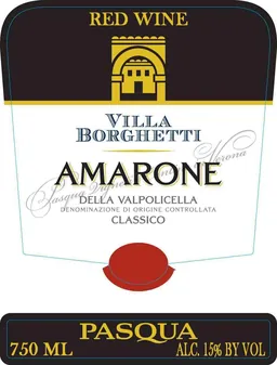 Amarone della Valpolicella Classico Villa Borghetti