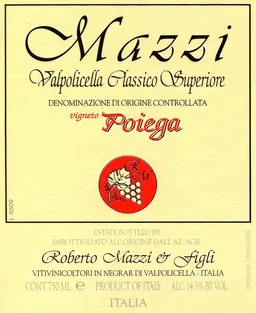 Valpolicella Classico Superiore Poiega