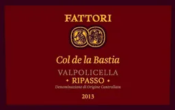 Valpolicella Ripasso Col de la Bastia