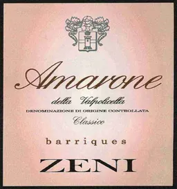 Amarone della Valpolicella Classico Barriques