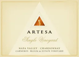 Artesa Single Vineyard Block 92 Chardonnay