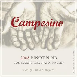 Papi y Chula Vineyard Pinot Noir