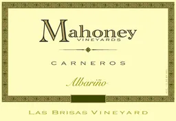Mahoney Vineyards Las Brisas Vineyard Albarino