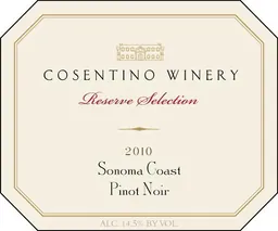 Reserve Selection Pinot Noir