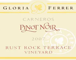 Rust Rock Terrace Vineyard Pinot Noir