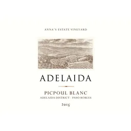 Adelaida Winery Picpoul Blanc
