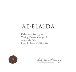 Adelaida Winery Viking Estate Vineyard Signature Cabernet Sauvignon