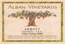 Alban Abbott TBA Viognier