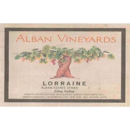 Alban Lorraine Estate Syrah