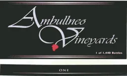 Ambullneo Vineyards One Pinot Noir
