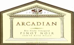 Arcadian Rio Vista Vineyard Pinot Noir
