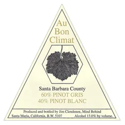 Au Bon Climat Pinot Blanc/Pinot Gris