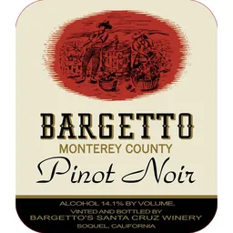 Bargetto Monterey County Retro Pinot Noir