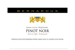 Sierra Mar Vineyard Pinot Noir