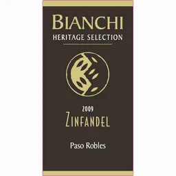 Bianchi Vineyards Paso Robles Heritage Selection Zinfandel