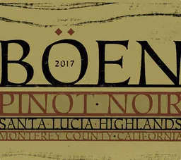Boen Santa Lucia Highlands Pinot Noir