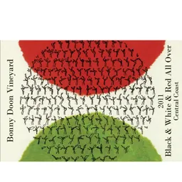 Black & White & Red All Over Syrah-Viognier