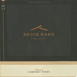 Brick Barn Reserve Cabernet Franc