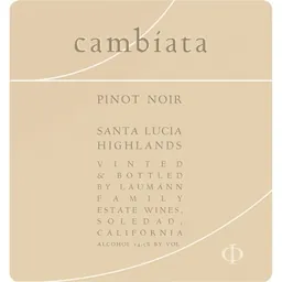 Cambiata Winery Pinot Noir