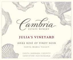 Julia's Vineyard Rose of Pinot Noir