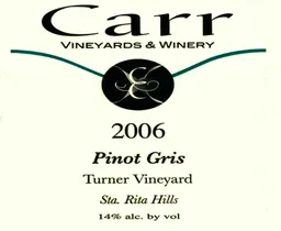 Turner Vineyard Pinot Gris