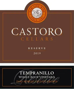 Whale Rock Vineyard Tempranillo