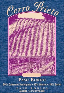 Paso Bordo Cabernet Sauvignon Syrah