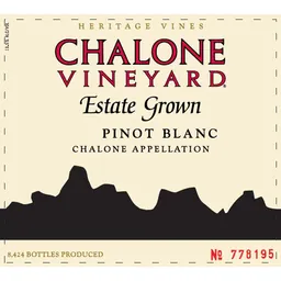 Chalone Vineyard Estate Pinot Blanc