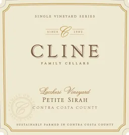 Cline Lucchesi Vineyard Petite Sirah