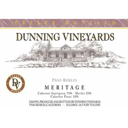 Dunning Vineyards Meritage Red