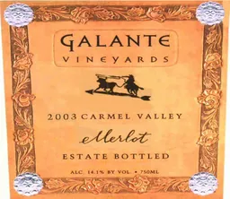 Galante Vineyards Merlot